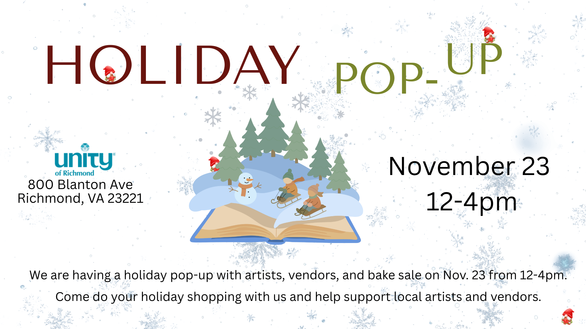 Holiday Pop-up - 1