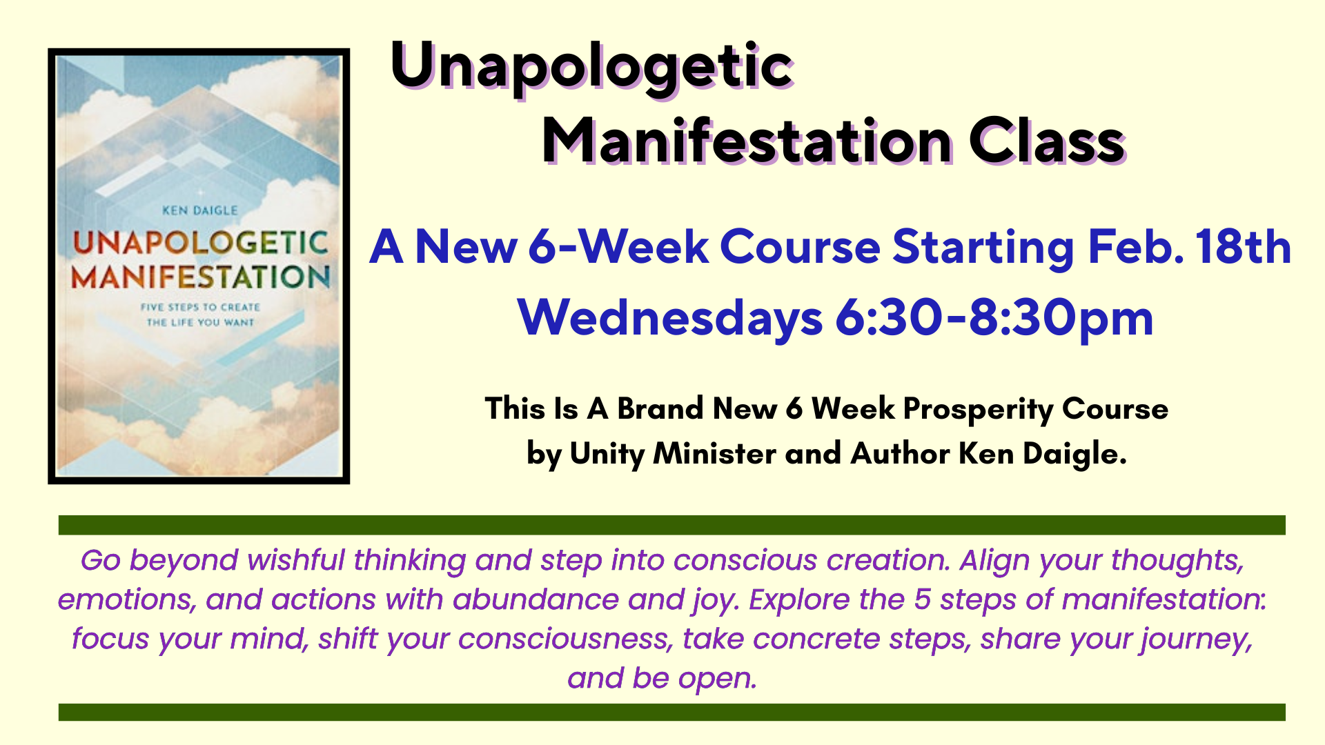 Unapologetic Manifestation Class