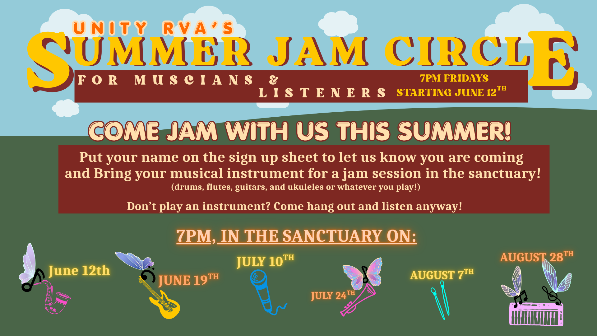 Summer Jam Circle