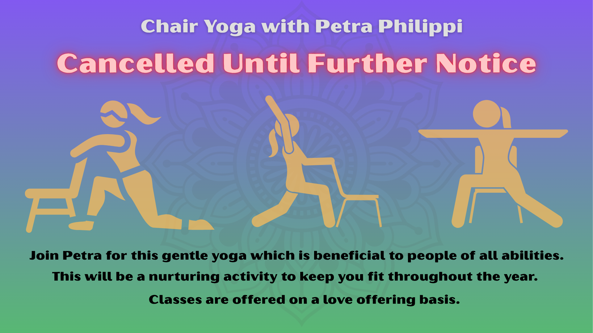 Chair Yoga w Petra