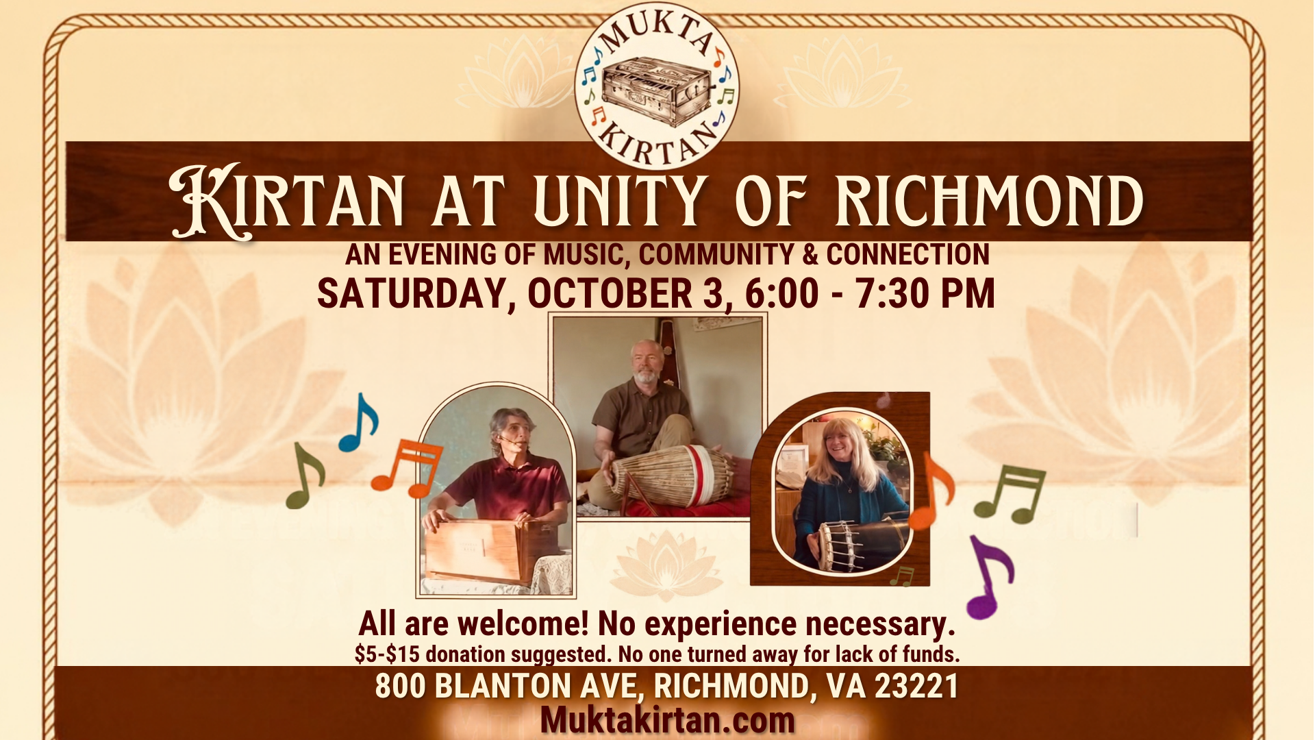 saturday, october 3, 600 - 730 pm